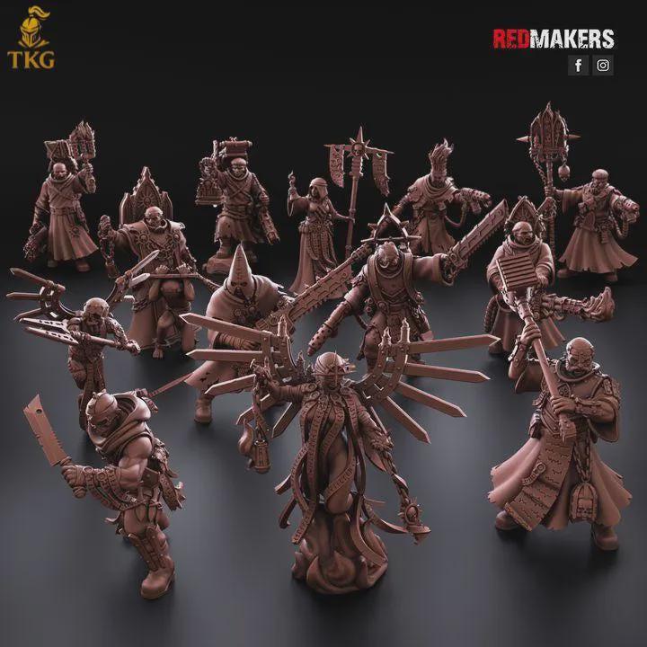 Hallowed Flame Kill Squad by Red Makers | 3D printed Tabletop Miniatures