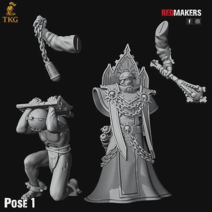 Hallowed Flame Kill Squad by Red Makers | 3D printed Tabletop Miniatures