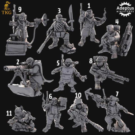 Nimblers Kill Squad by Adeptus Miniatures | 3D printed Tabletop Miniatures