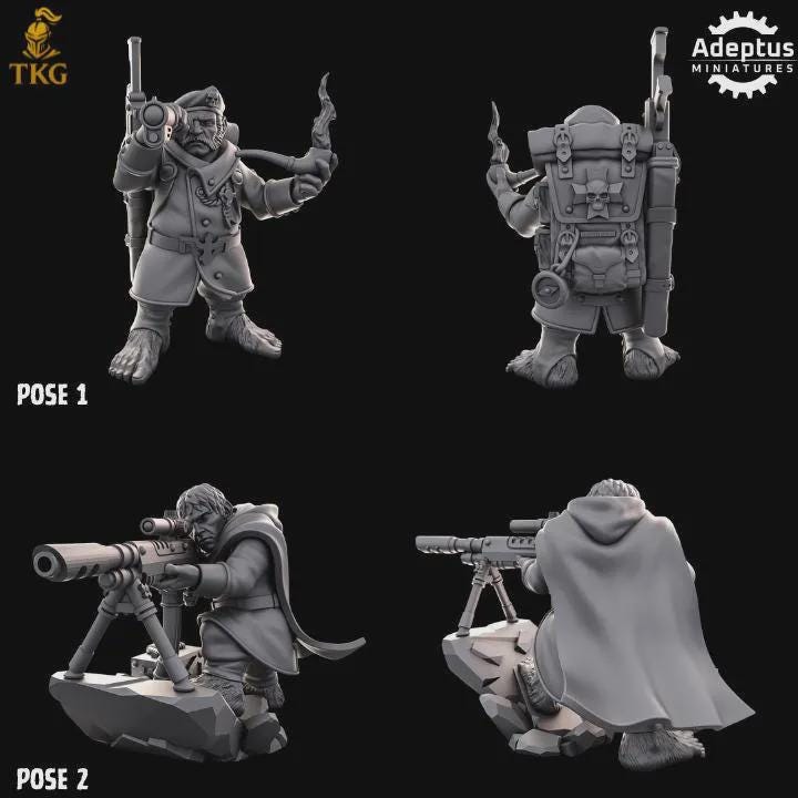 Nimblers Kill Squad by Adeptus Miniatures | 3D printed Tabletop Miniatures