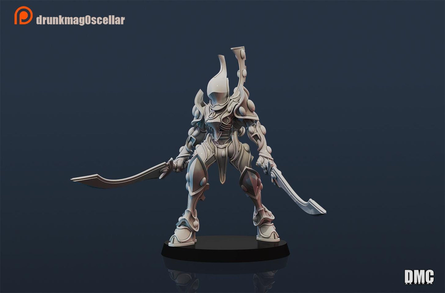 Bone Blades by DrunkMag0sCellar | 3D printed Tabletop Miniatures