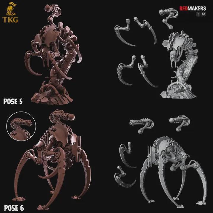 Kill Squad - Tomb World by Red Makers | 3D Printed Tabletop Miniatures