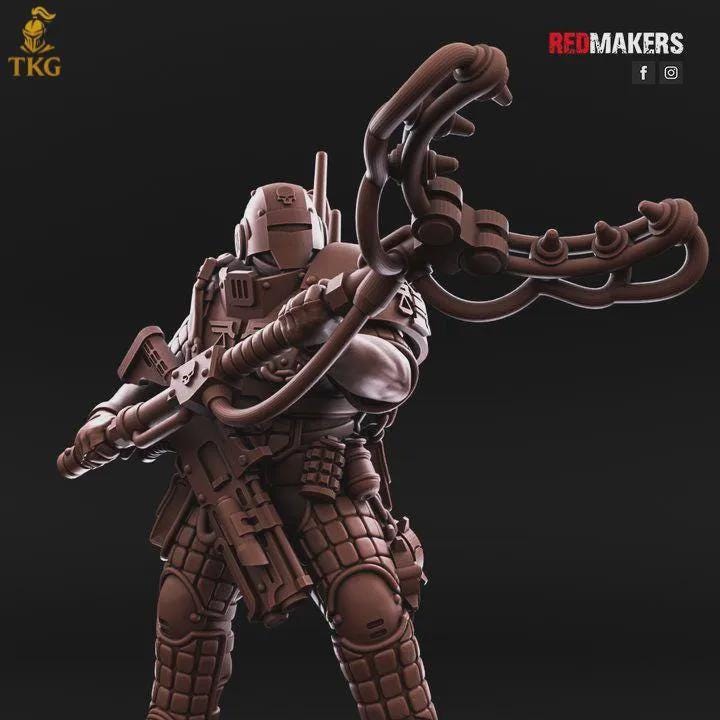 Lawbringer Kill Squad by Red Makers | 3D printed Tabletop Miniatures