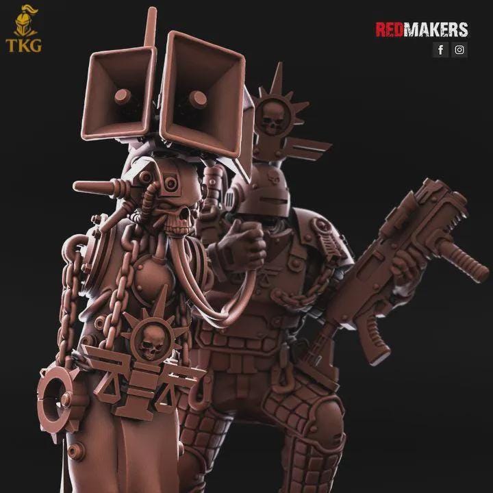 Lawbringer Kill Squad by Red Makers | 3D printed Tabletop Miniatures