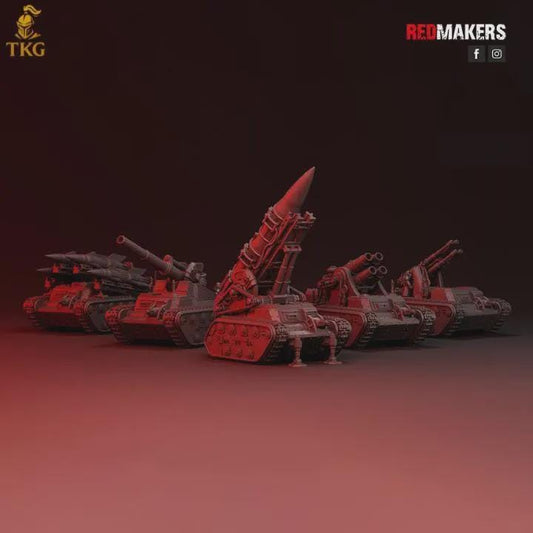 Self Propelled Artillery — Imperial Force by Redmakers | 3D Printed Tabletop Miniatures