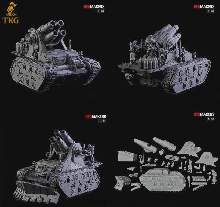 Self Propelled Artillery — Imperial Force by Redmakers | 3D Printed Tabletop Miniatures