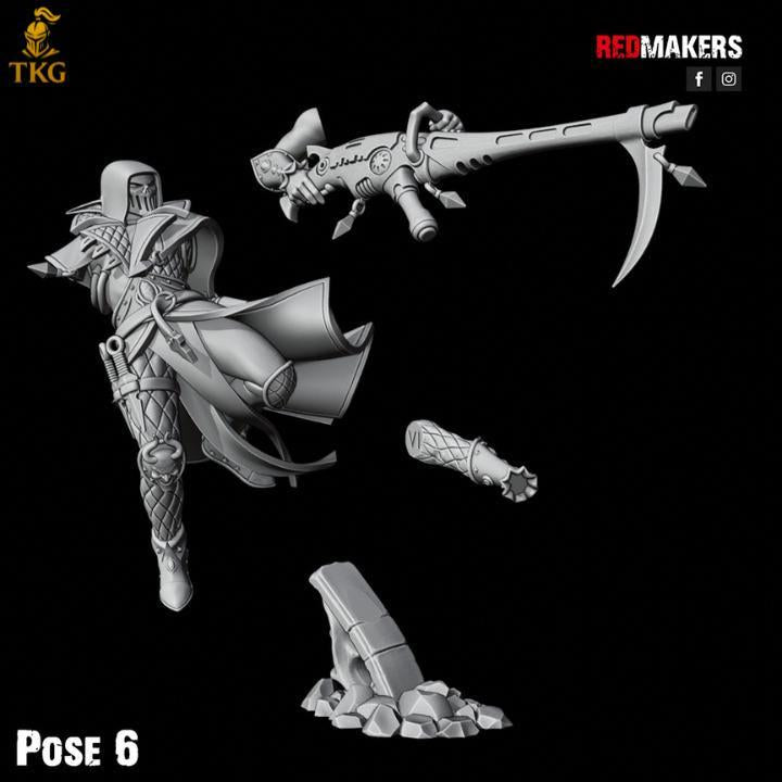 The Silent Masque Kill Squad by Red Makers | 3D printed Tabletop Miniatures