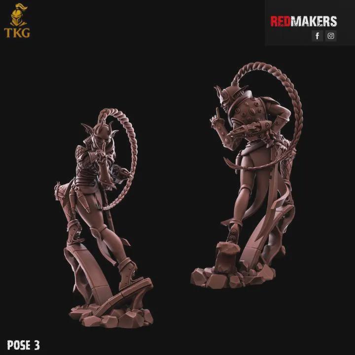 The Silent Masque Kill Squad by Red Makers | 3D printed Tabletop Miniatures