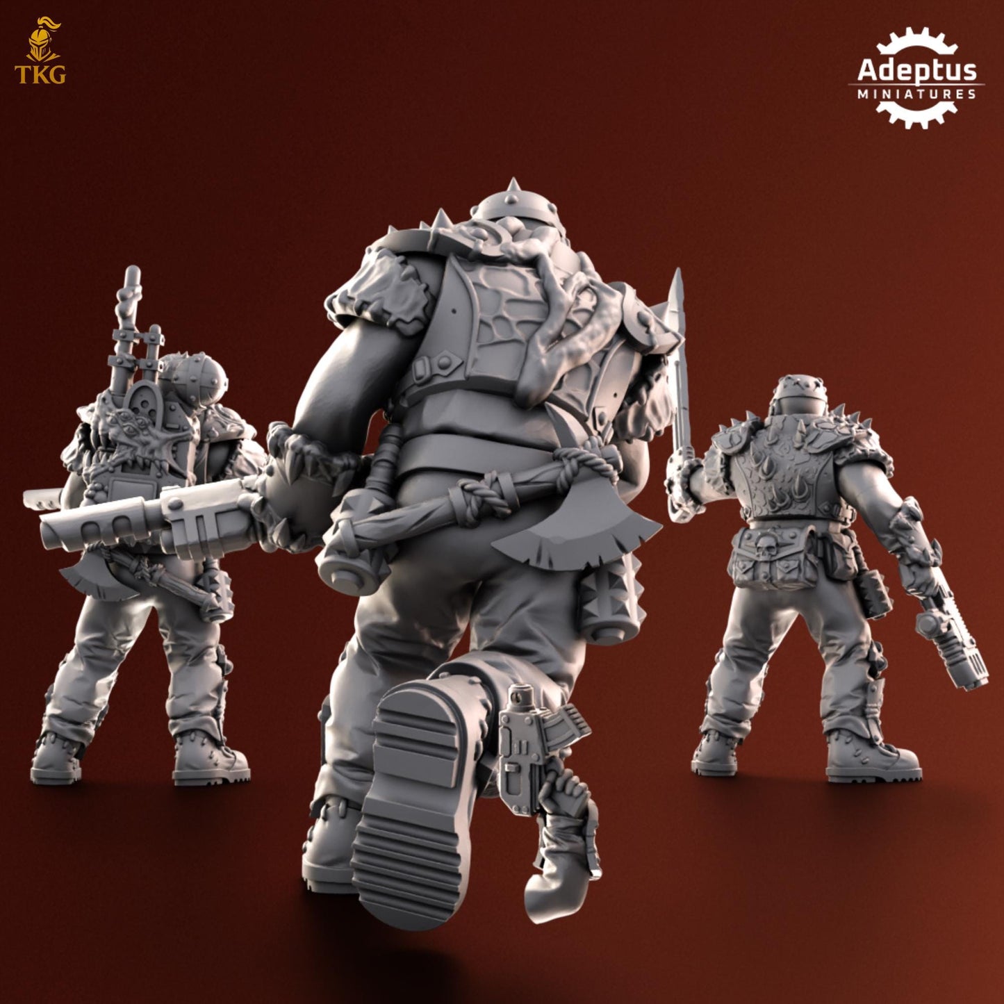 Rotmark Legion Squad by Adeptus Miniatures | 3D printed Tabletop Miniatures