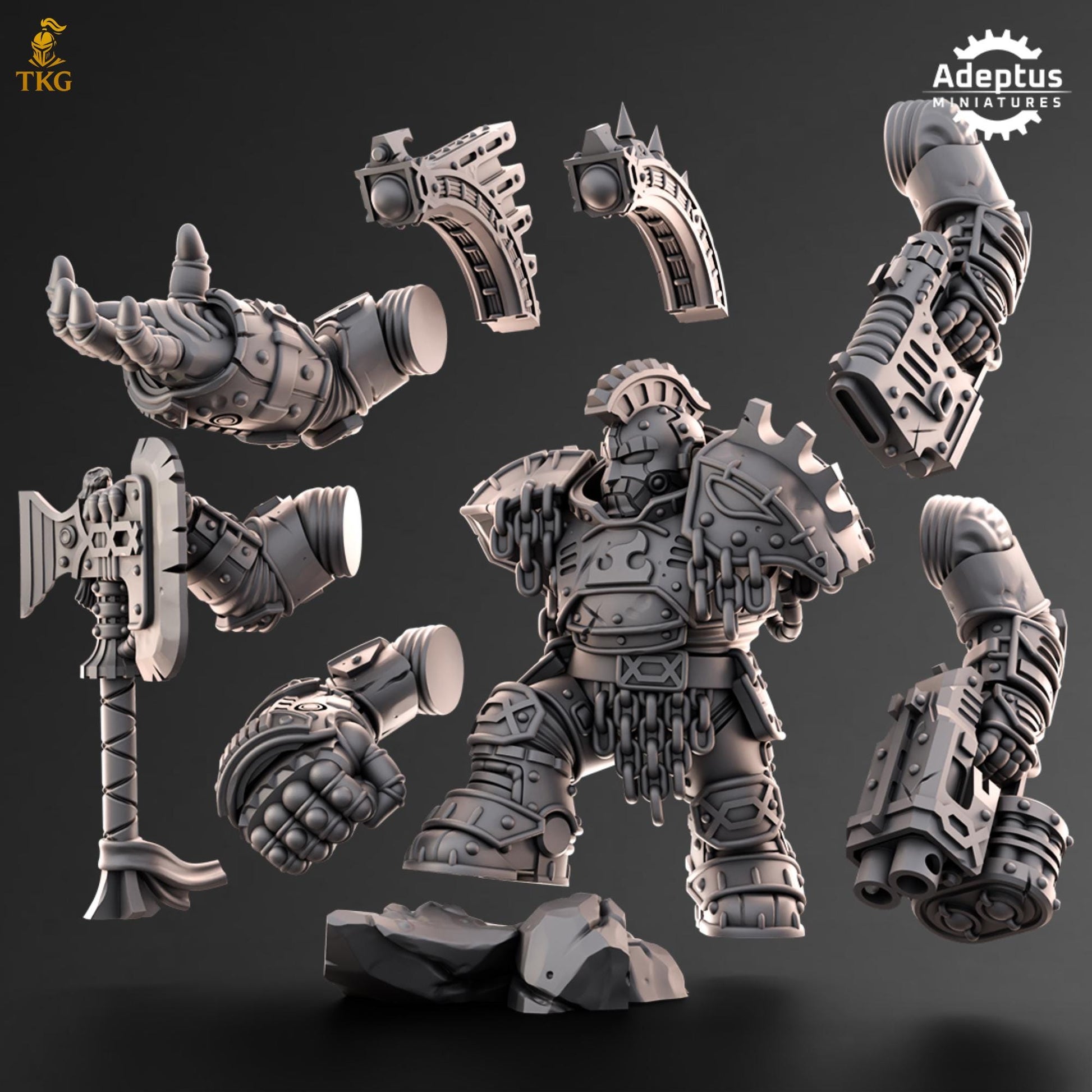 Bramnir by Adeptus Miniatures | 3D printed Tabletop Miniatures