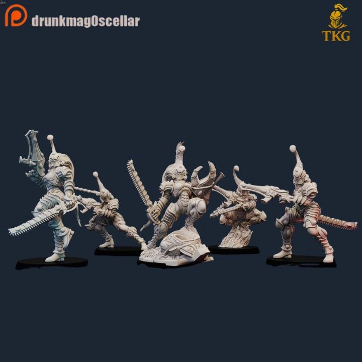 Bone Scorps by DrunkMag0sCellar | 3D printed Tabletop Miniatures