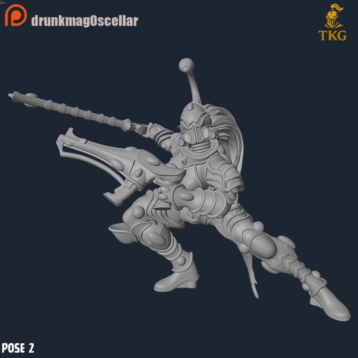 Bone Scorps by DrunkMag0sCellar | 3D printed Tabletop Miniatures