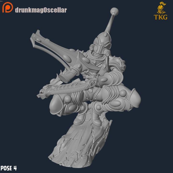 Bone Scorps by DrunkMag0sCellar | 3D printed Tabletop Miniatures