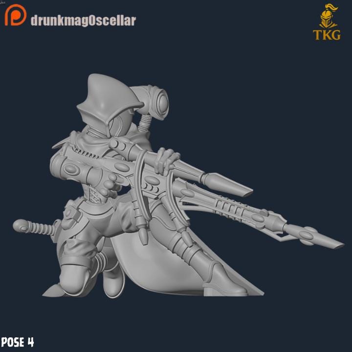 Bone Scouts by DrunkMag0sCellar | 3D printed Tabletop Miniatures