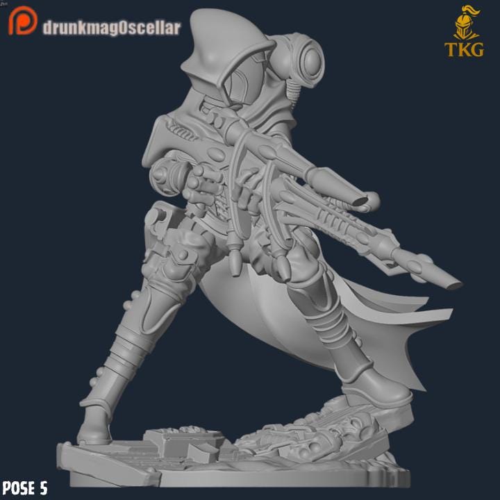 Bone Scouts by DrunkMag0sCellar | 3D printed Tabletop Miniatures