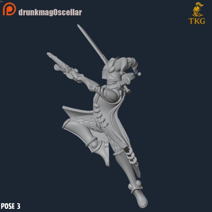 Bone Jesters by DrunkMag0sCellar | 3D printed Tabletop Miniatures