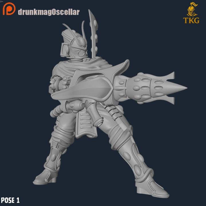 Bone Reapers by DrunkMag0sCellar | 3D printed Tabletop Miniatures