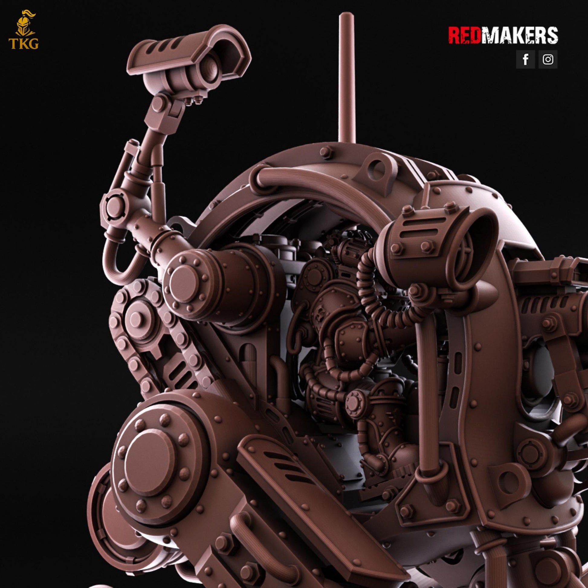 Solar Mech - Imperial Force by Red Makers | 3D printed Tabletop Miniatures