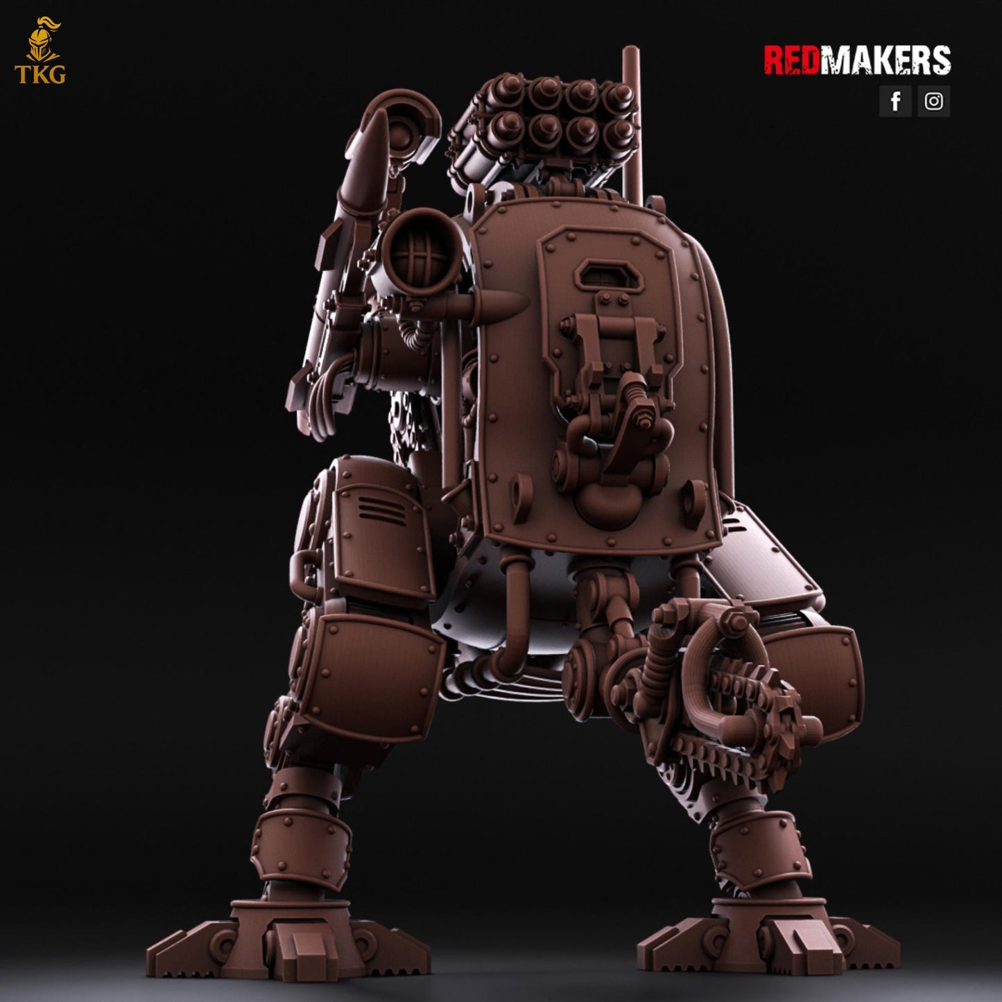 Solar Mech - Imperial Force by Red Makers | 3D printed Tabletop Miniatures