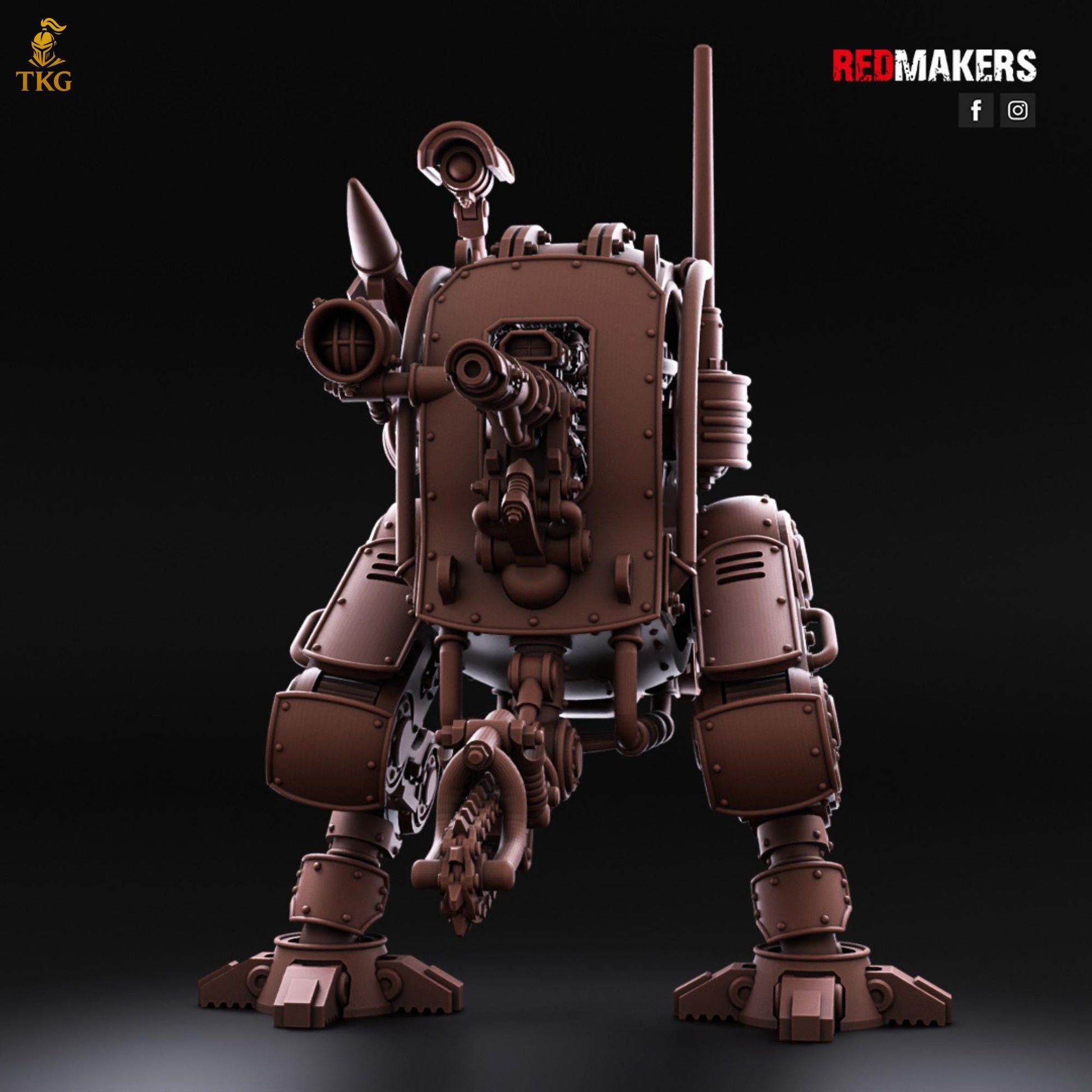 Solar Mech - Imperial Force by Red Makers | 3D printed Tabletop Miniatures