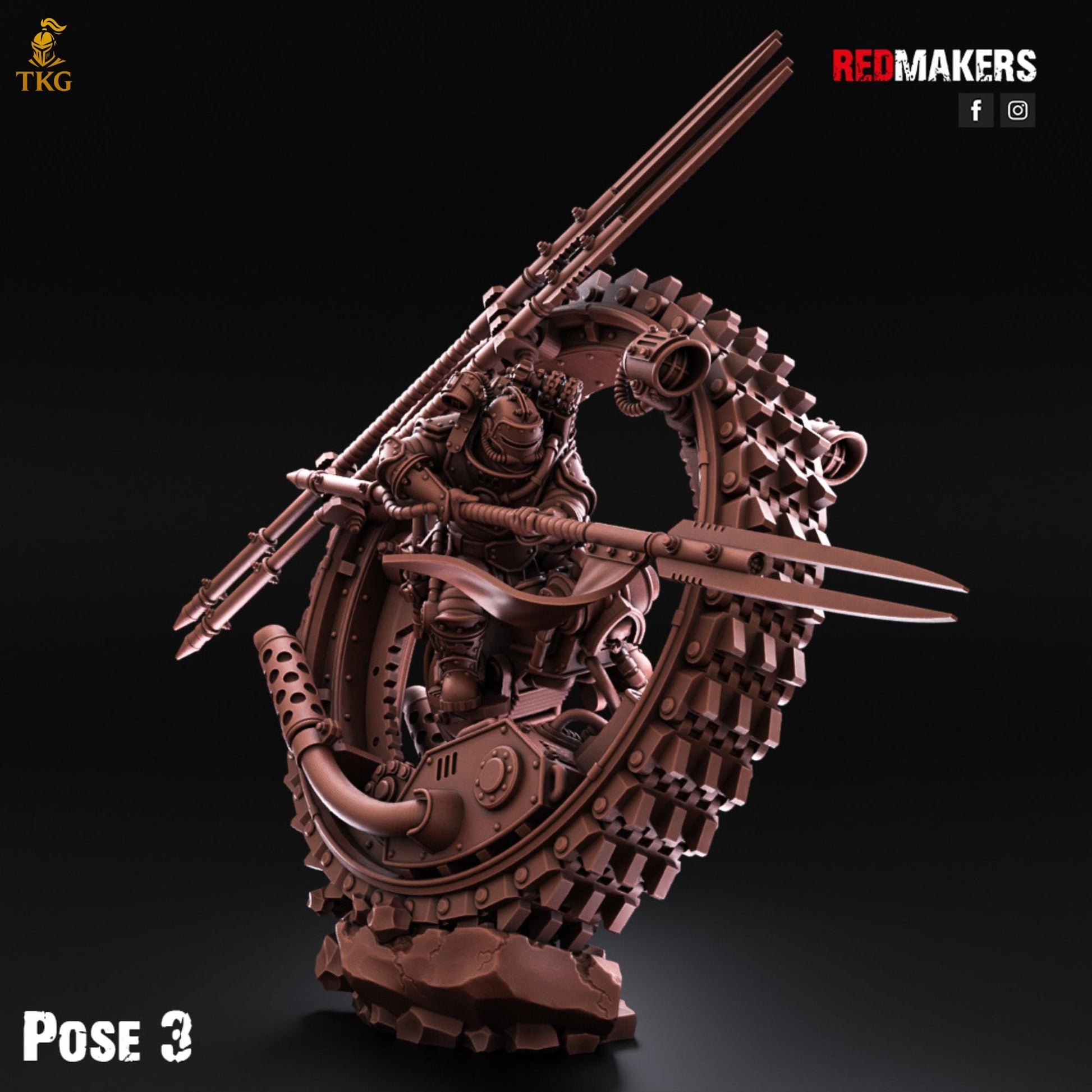 Riders of the Imperial Force by Red Makers | 3D printed Tabletop Miniatures