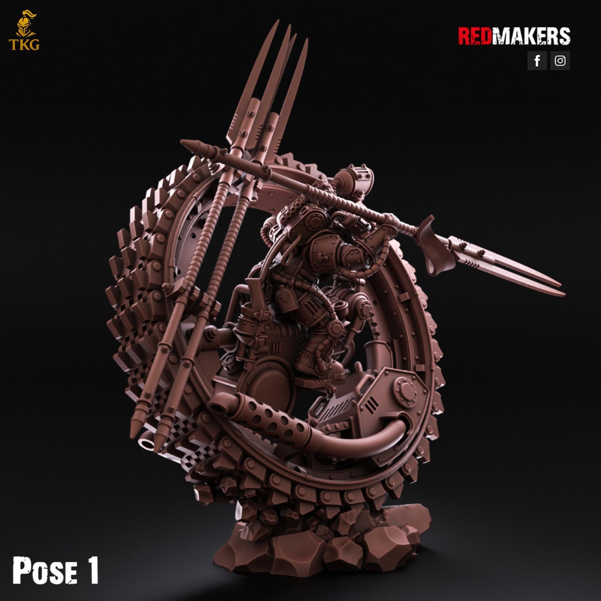 Riders of the Imperial Force by Red Makers | 3D printed Tabletop Miniatures