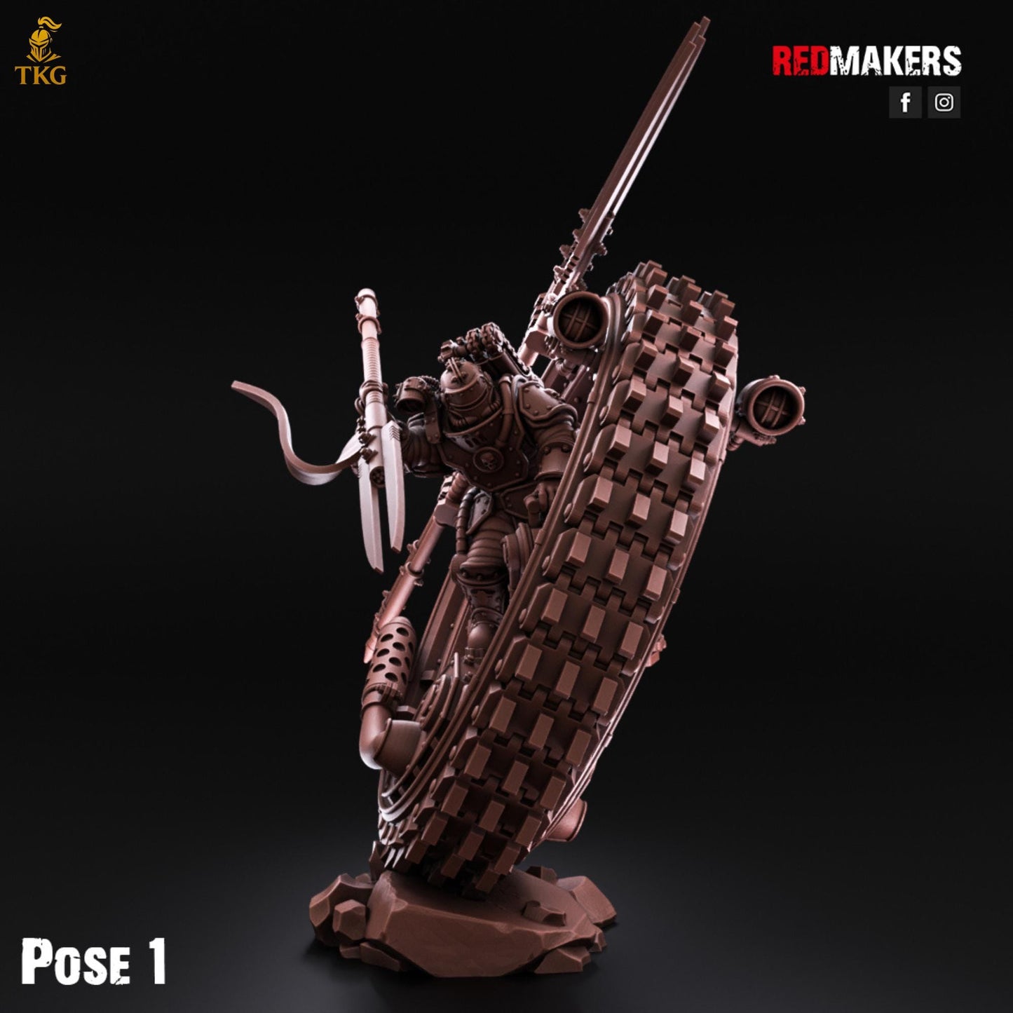 Riders of the Imperial Force by Red Makers | 3D printed Tabletop Miniatures