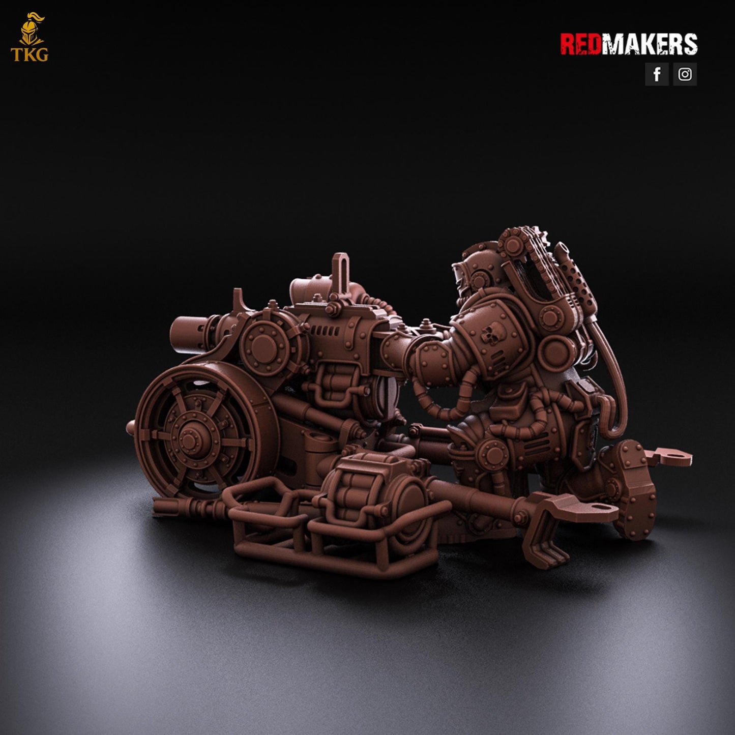 Solar Guard - Heavy Support Squad Classic by Red Makers | 3D printed Tabletop Miniatures