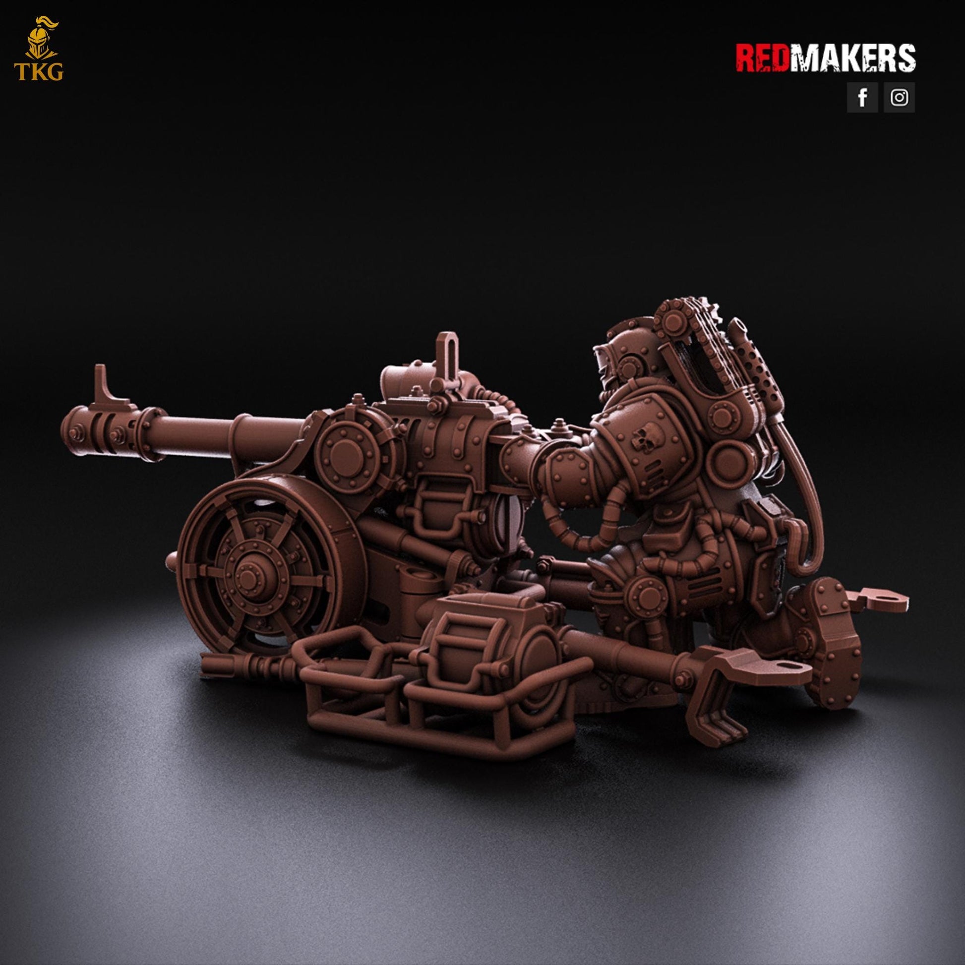 Solar Guard - Heavy Support Squad Classic by Red Makers | 3D printed Tabletop Miniatures