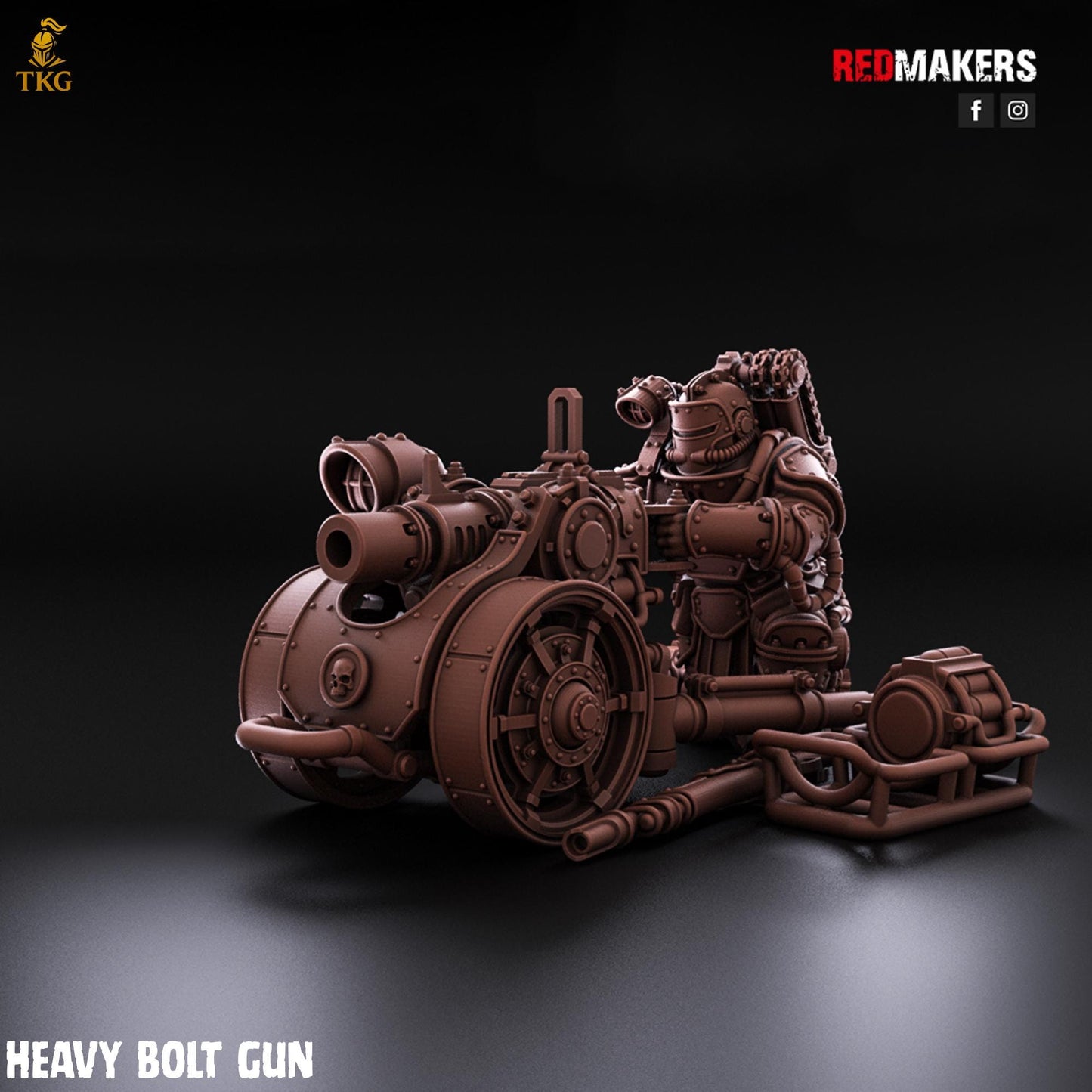 Solar Guard - Heavy Support Squad Classic by Red Makers | 3D printed Tabletop Miniatures