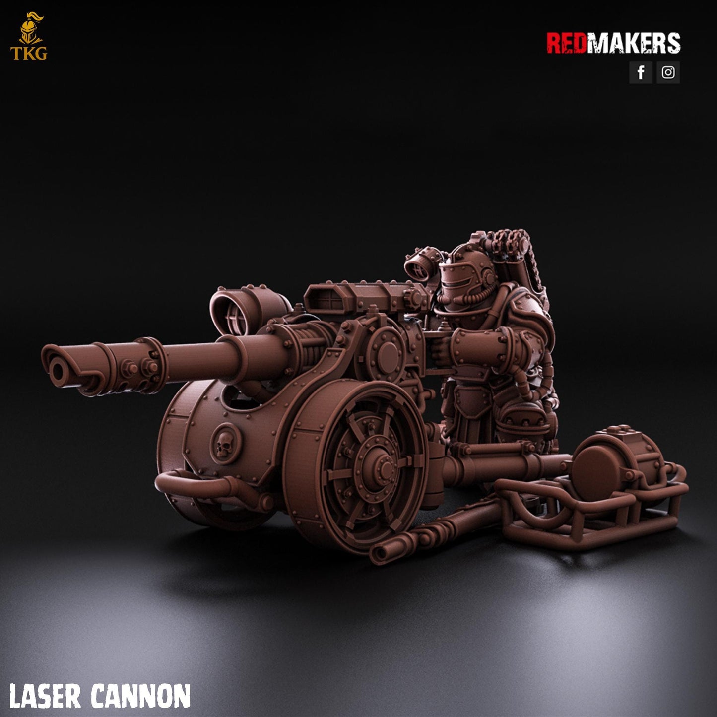 Solar Guard - Heavy Support Squad Classic by Red Makers | 3D printed Tabletop Miniatures