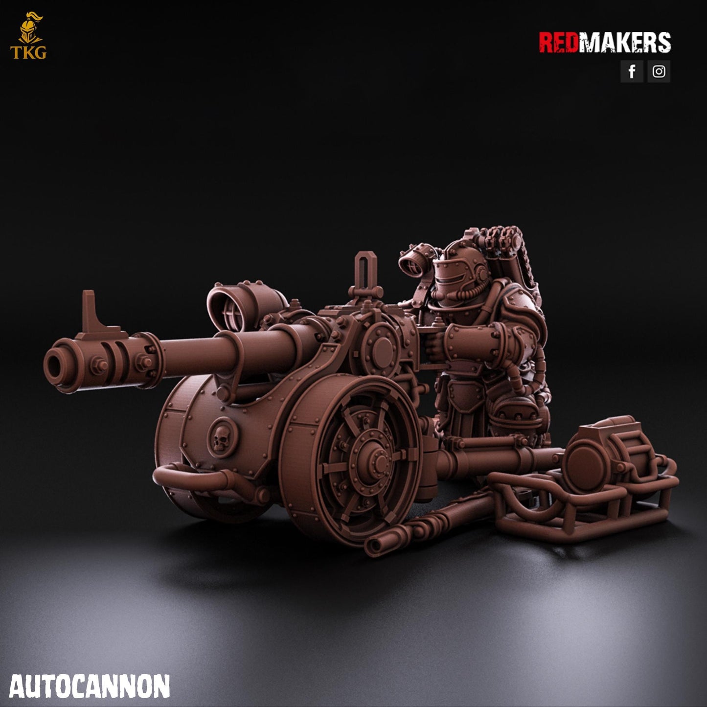 Solar Guard - Heavy Support Squad Classic by Red Makers | 3D printed Tabletop Miniatures