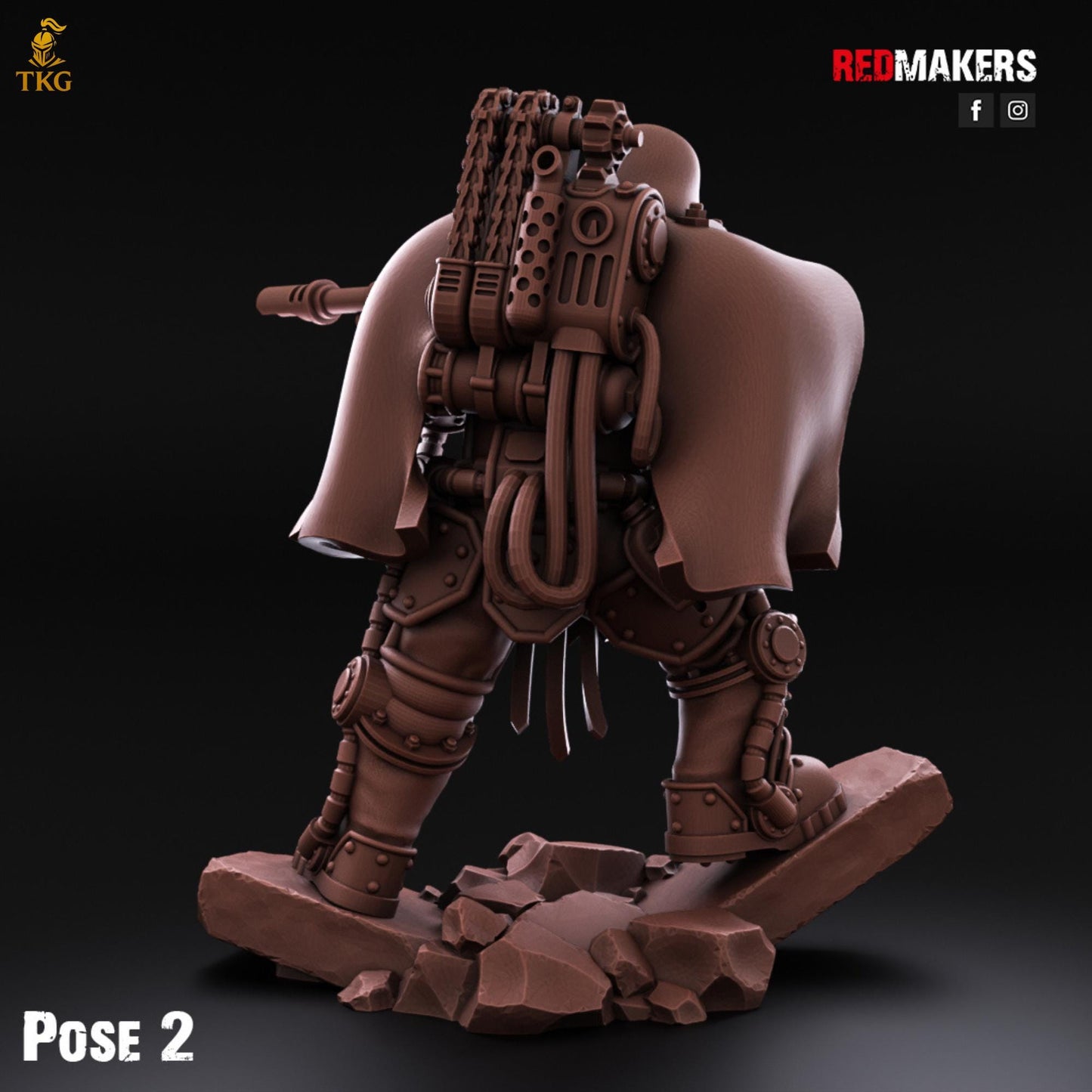 Solar Guard - Snipers of the Imperial Force by Red Makers | 3D printed Tabletop Miniatures