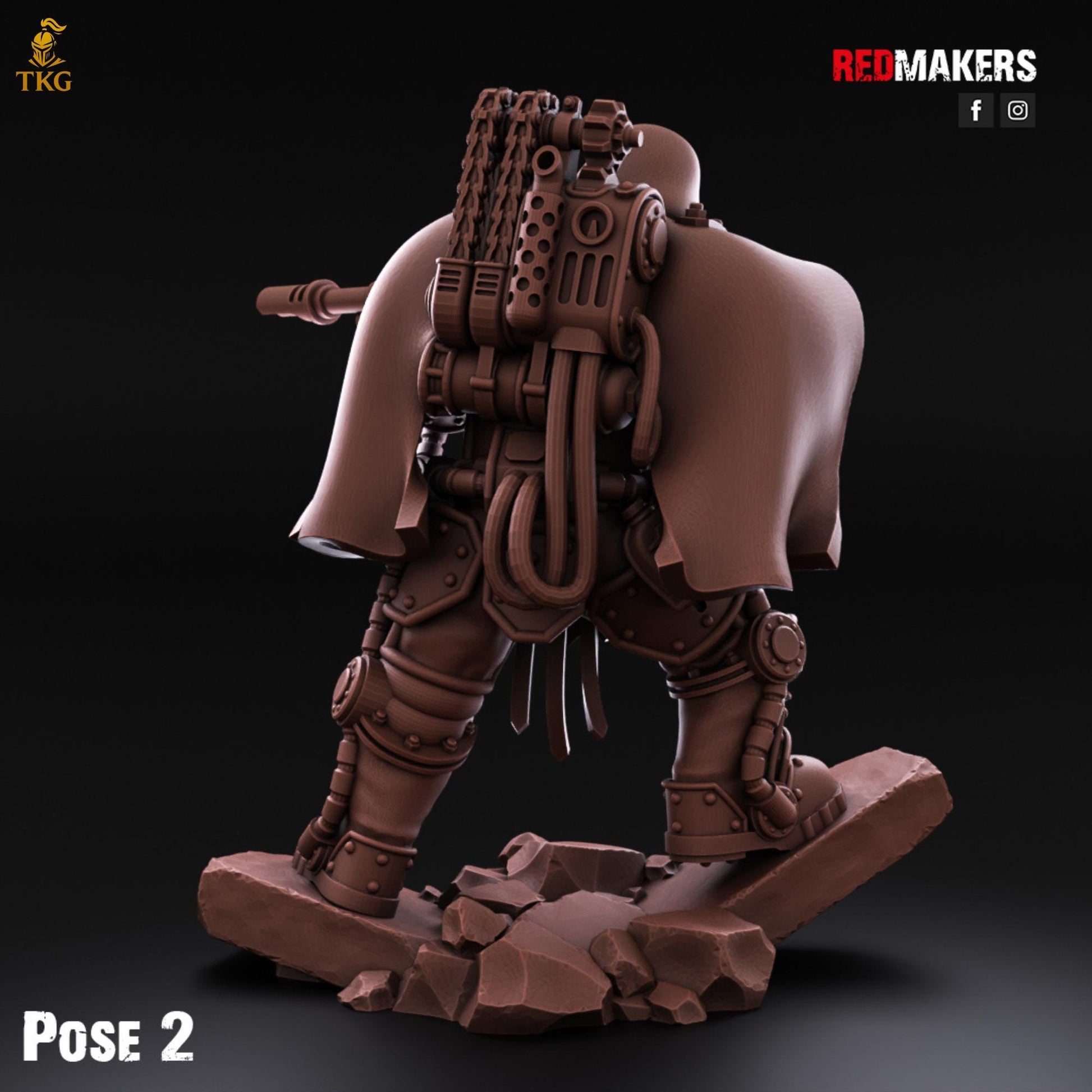 Solar Guard - Snipers of the Imperial Force by Red Makers | 3D printed Tabletop Miniatures