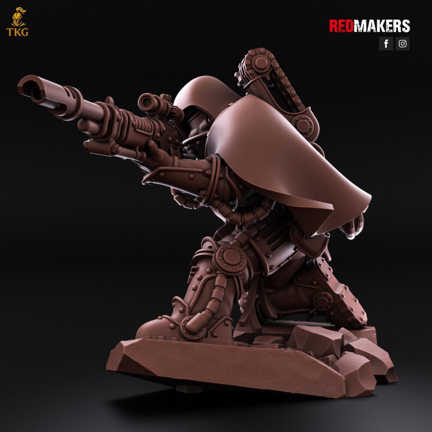 Solar Guard - Snipers of the Imperial Force by Red Makers | 3D printed Tabletop Miniatures