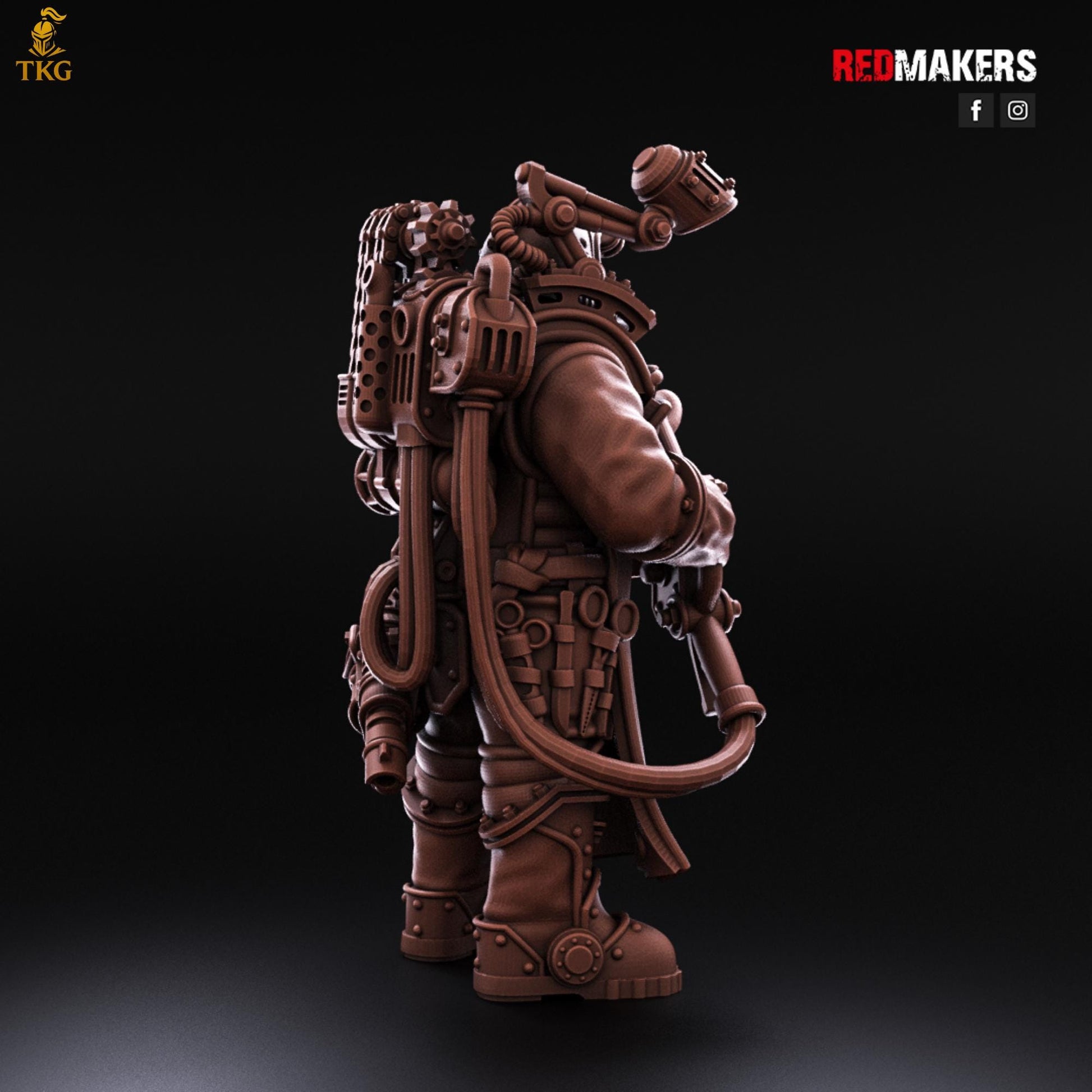 Solar Guard - Command Squad of the Imperial Force by Red Makers | 3D printed Tabletop Miniatures