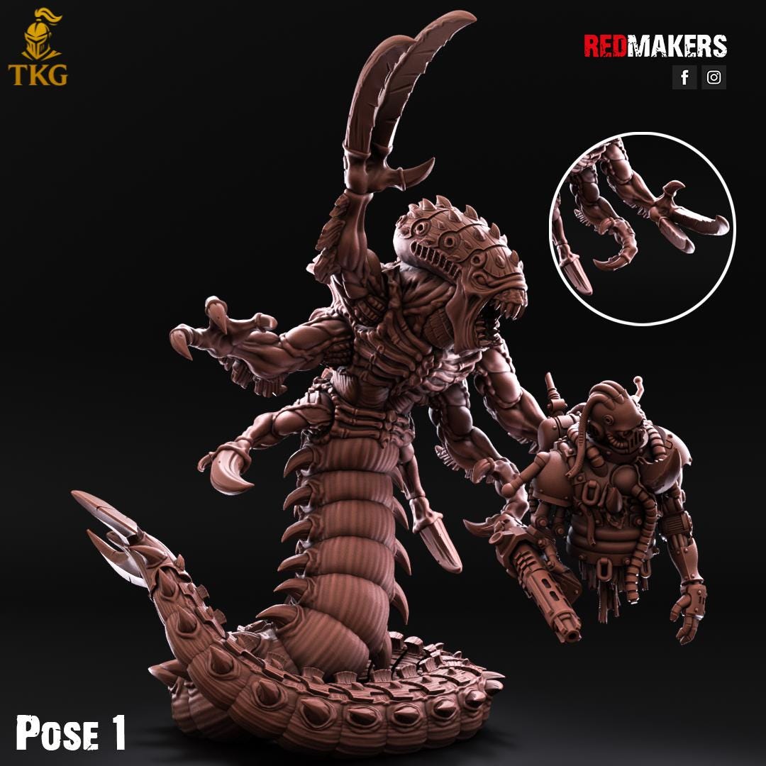 Swarnids by Red Makers | 3D printed Tabletop Miniatures
