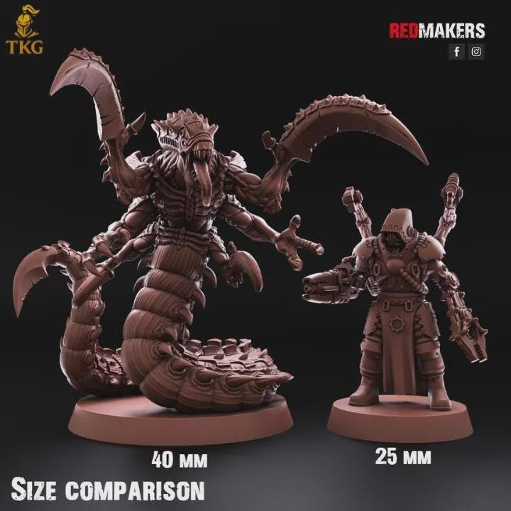 Swarnids by Red Makers | 3D printed Tabletop Miniatures