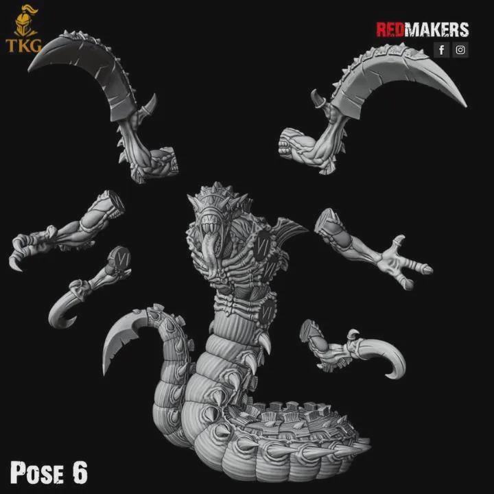 Swarnids by Red Makers | 3D printed Tabletop Miniatures
