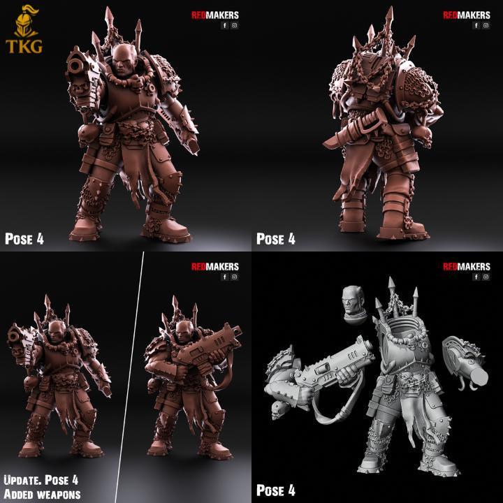 Renegade Scouts Kill Squad by Red Makers | 3D printed Tabletop Miniatures