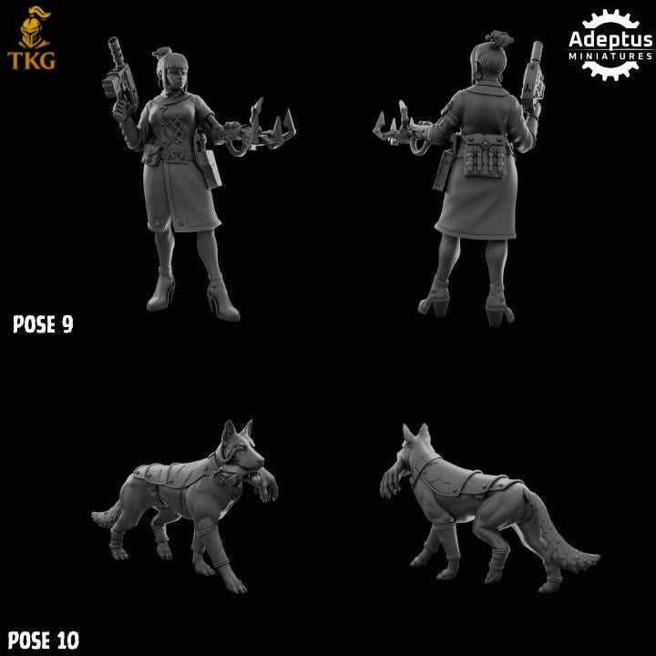 Mercenary Syndicate Kill Squad by Adeptus Miniatures | 3D printed Tabletop Miniatures