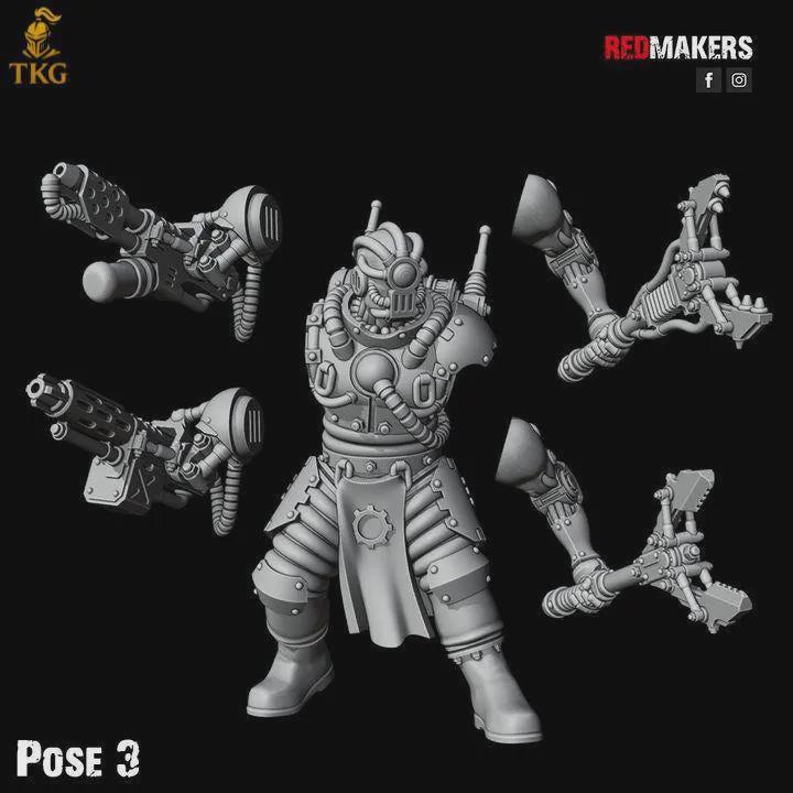 Omniforge Kill Squad by Red Makers | 3D printed Tabletop Miniatures