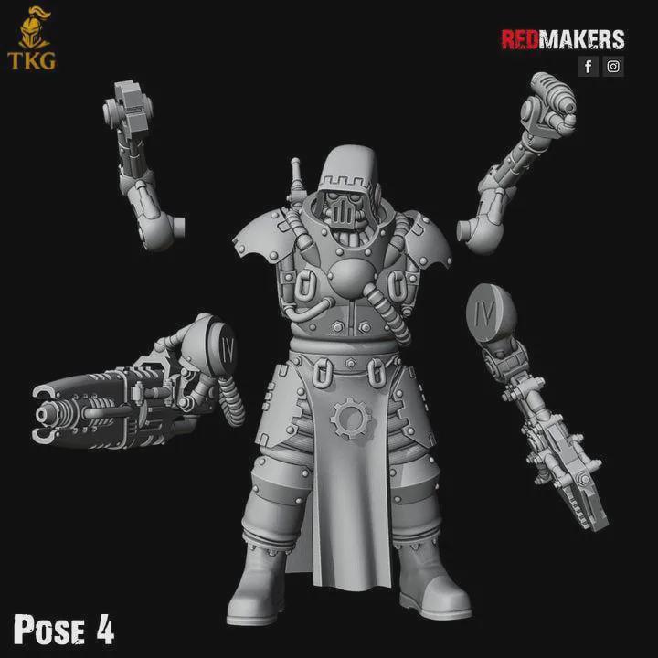 Omniforge Kill Squad by Red Makers | 3D printed Tabletop Miniatures