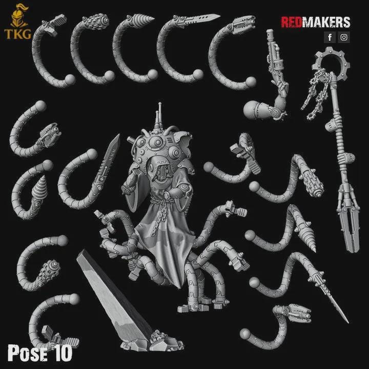 Omniforge Kill Squad by Red Makers | 3D printed Tabletop Miniatures