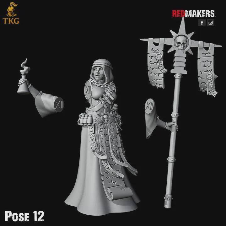 Hallowed Flame Kill Squad by Red Makers | 3D printed Tabletop Miniatures