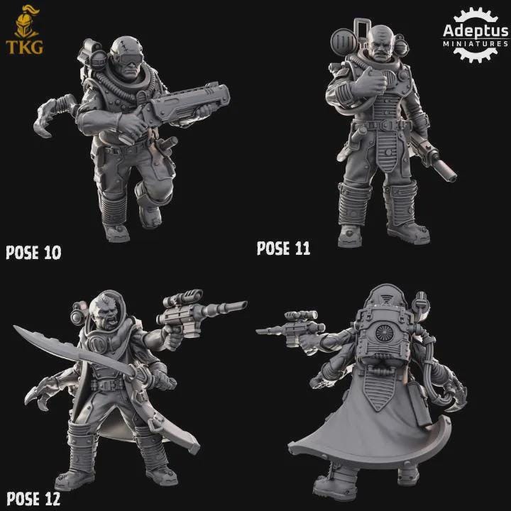 The Hiveborne Kill Squad by Adeptus Miniatures | 3D printed Tabletop Miniatures