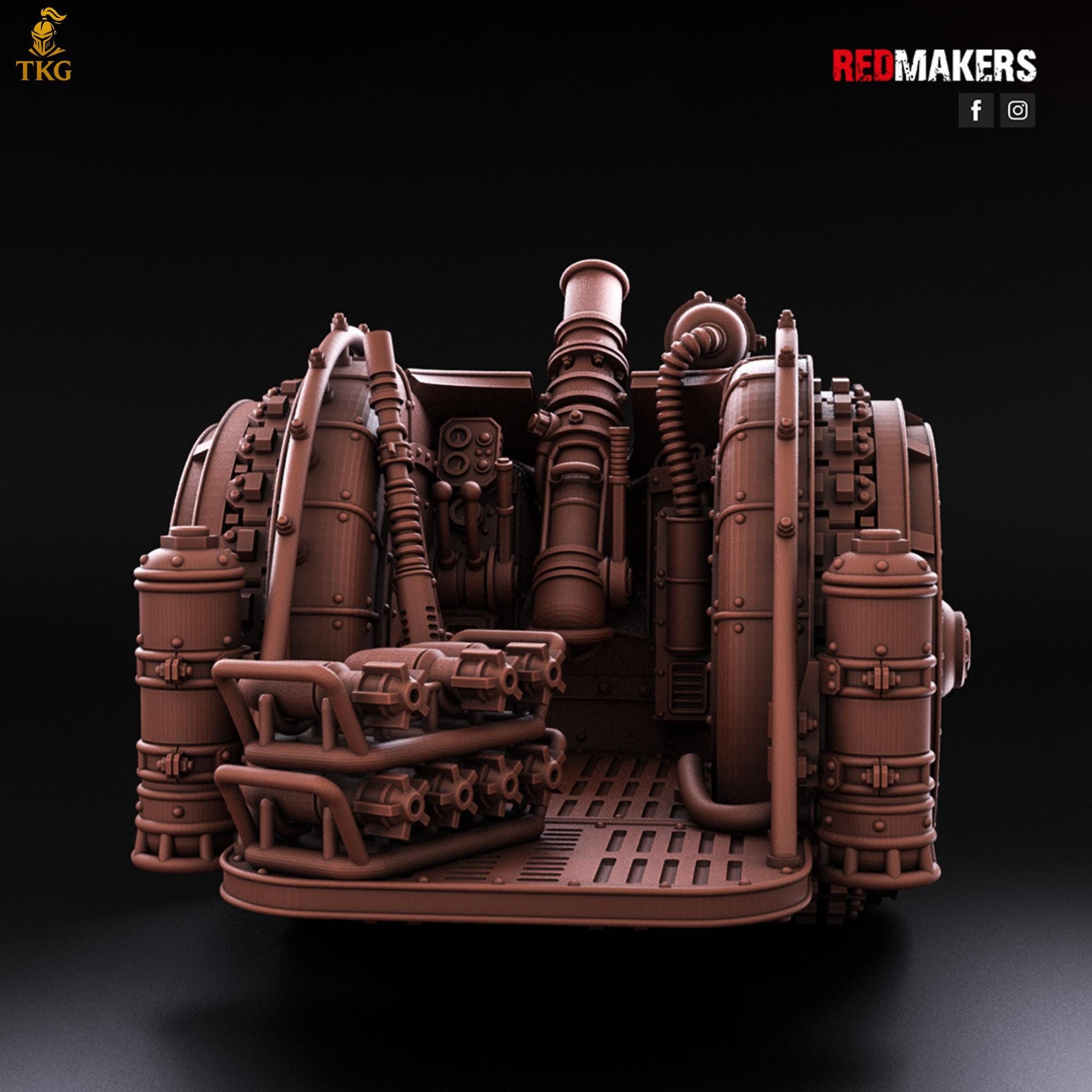 Solar Guard - Heavy Support Squad by Red Makers | 3D printed Tabletop Miniatures