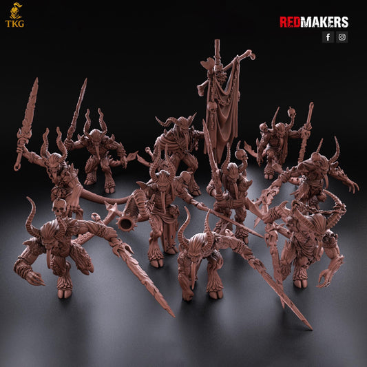 Bloodthirsty Demons by RedMakers | 3D Printed Tabletop Miniatures