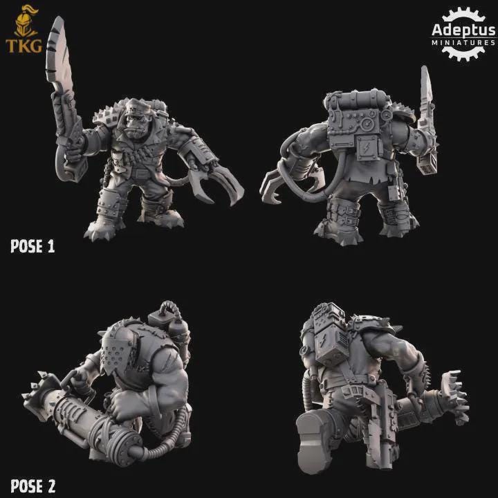 Da Snikkas Kill Squad by Adeptus Miniatures | 3D printed Tabletop Miniatures