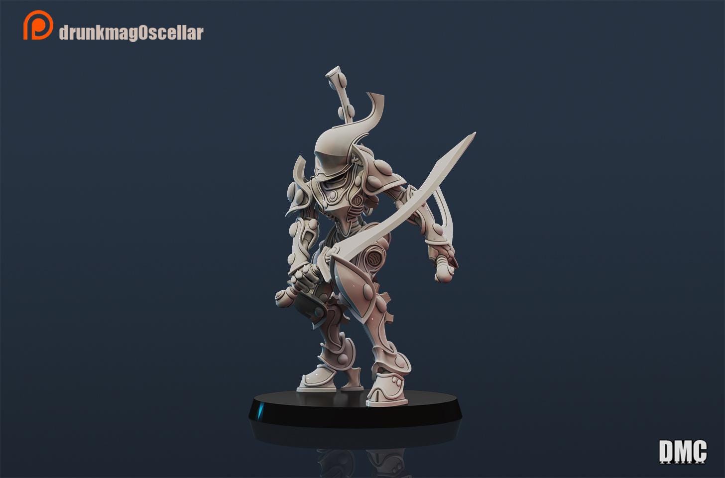 Bone Blades by DrunkMag0sCellar | 3D printed Tabletop Miniatures
